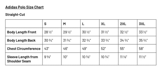 Adidas Straight-Cut Polo ♻️